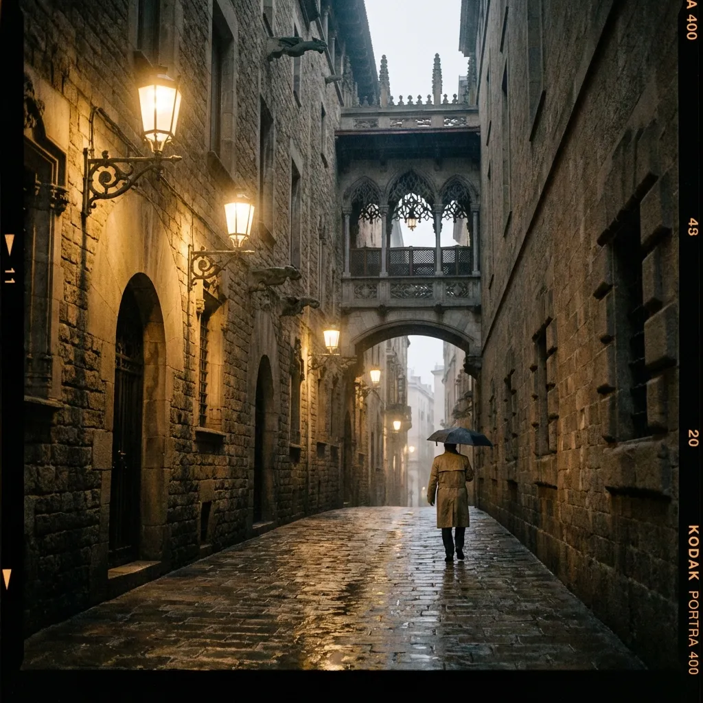 Calle del barrio gótico