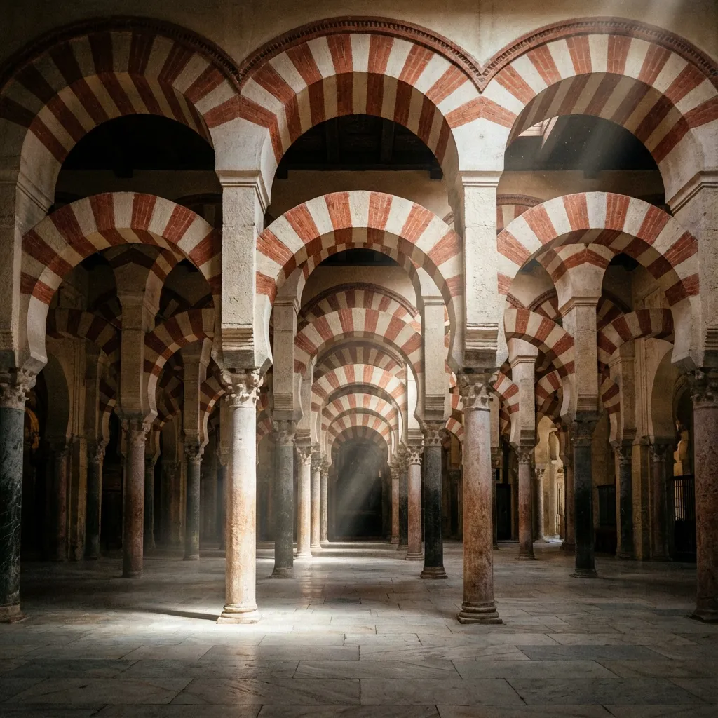 Interior de la Mezquita de Córdoba