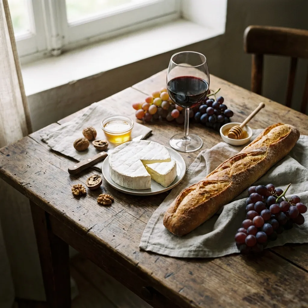 Gastronomía Francesa: Queso y Vino