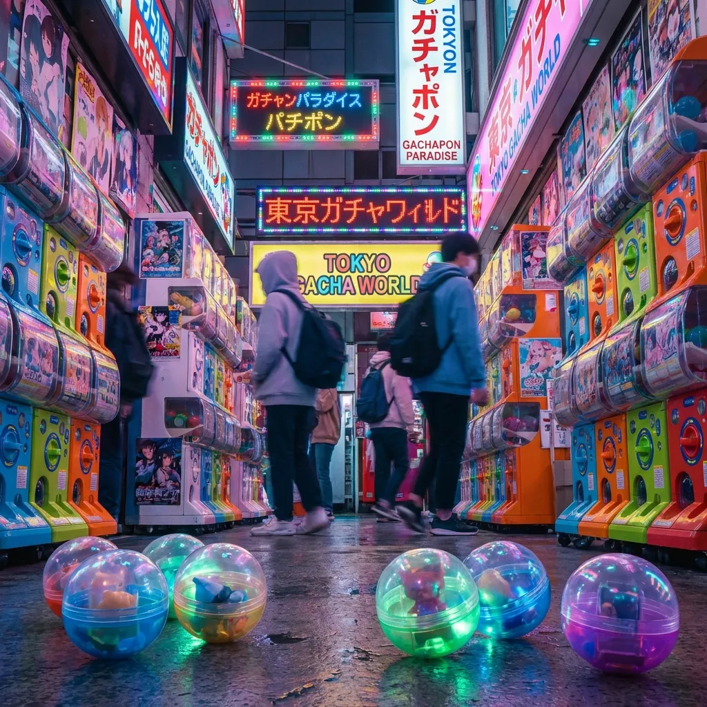 Gachapon en Tokio