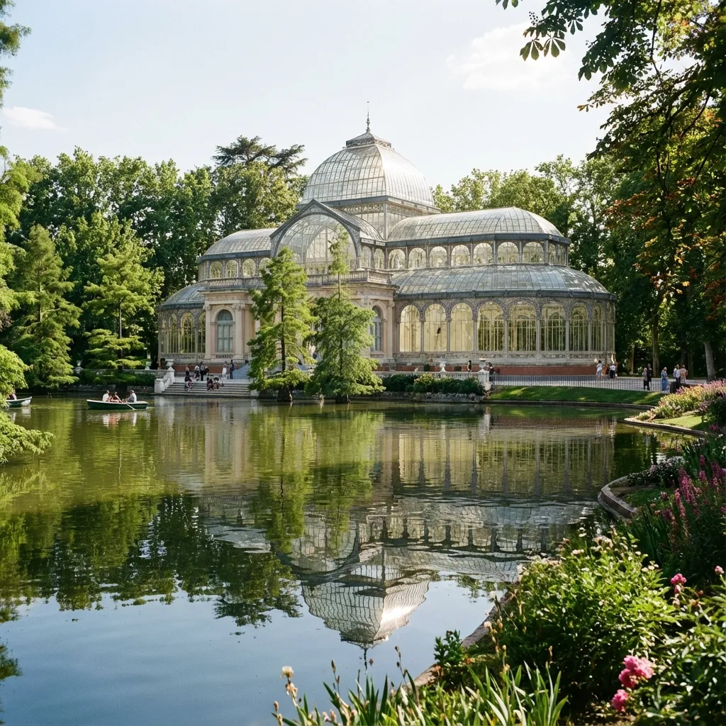 Palacio de Cristal en el Retiro