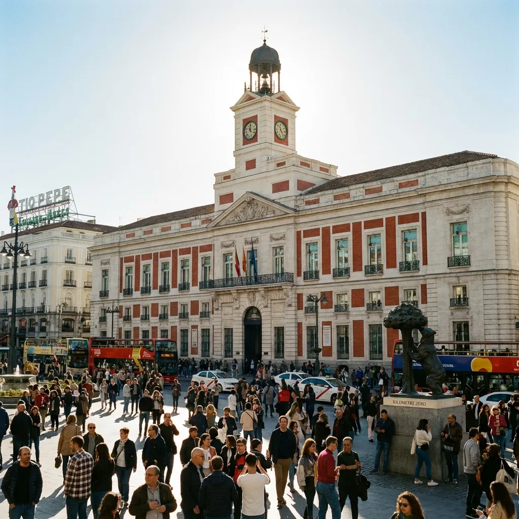 El reloj de la Puerta del Sol, testimonio de la historia de Madrid y epicentro de la Nochevieja española