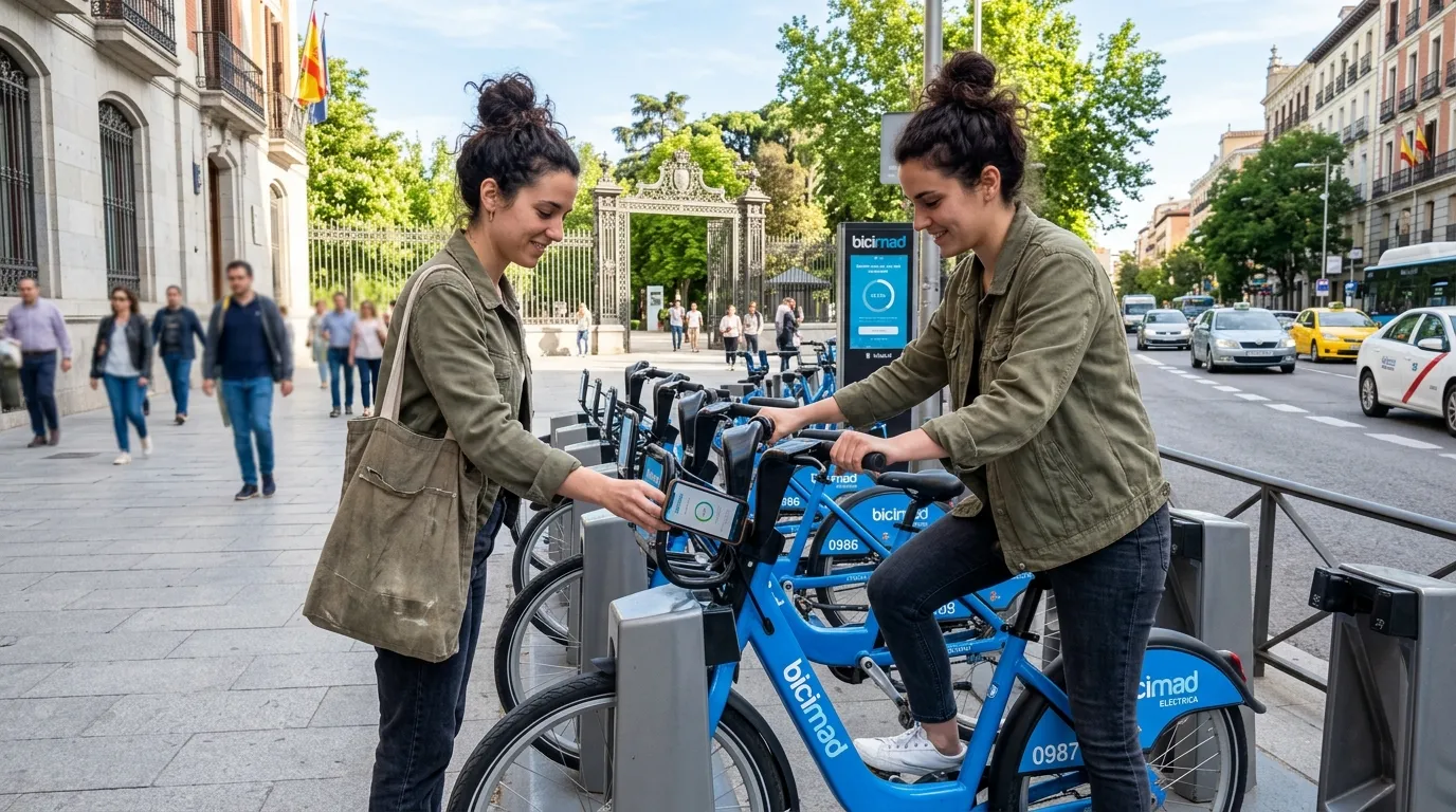 BiciMad ha electrificado todas sus bicicletas, eliminando el problema de las cuestas madrileñas