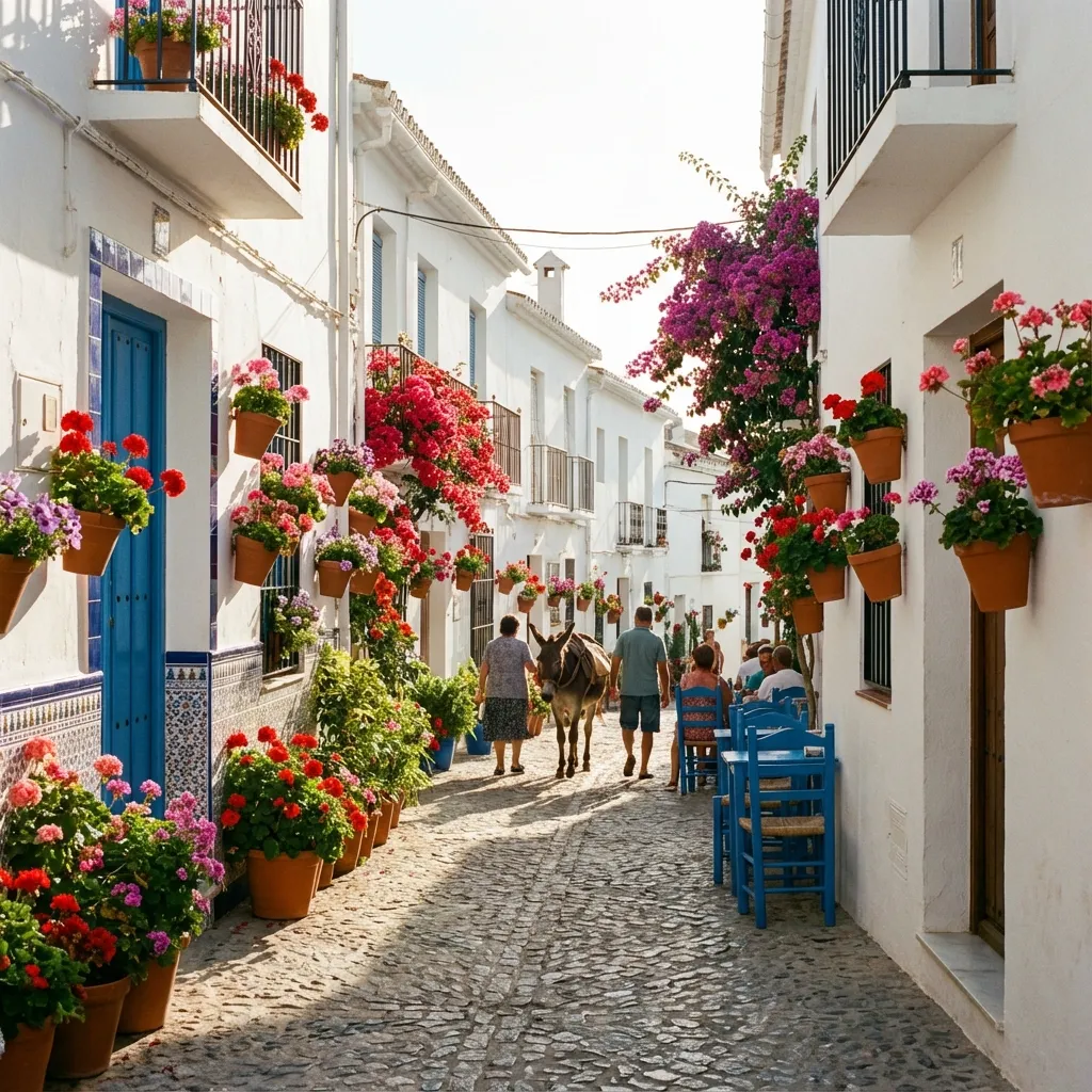 Calles blancas de Frigiliana