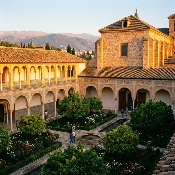 Dentro de la Alhambra hotel