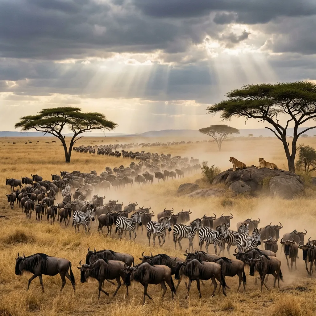 Migración en el Serengeti