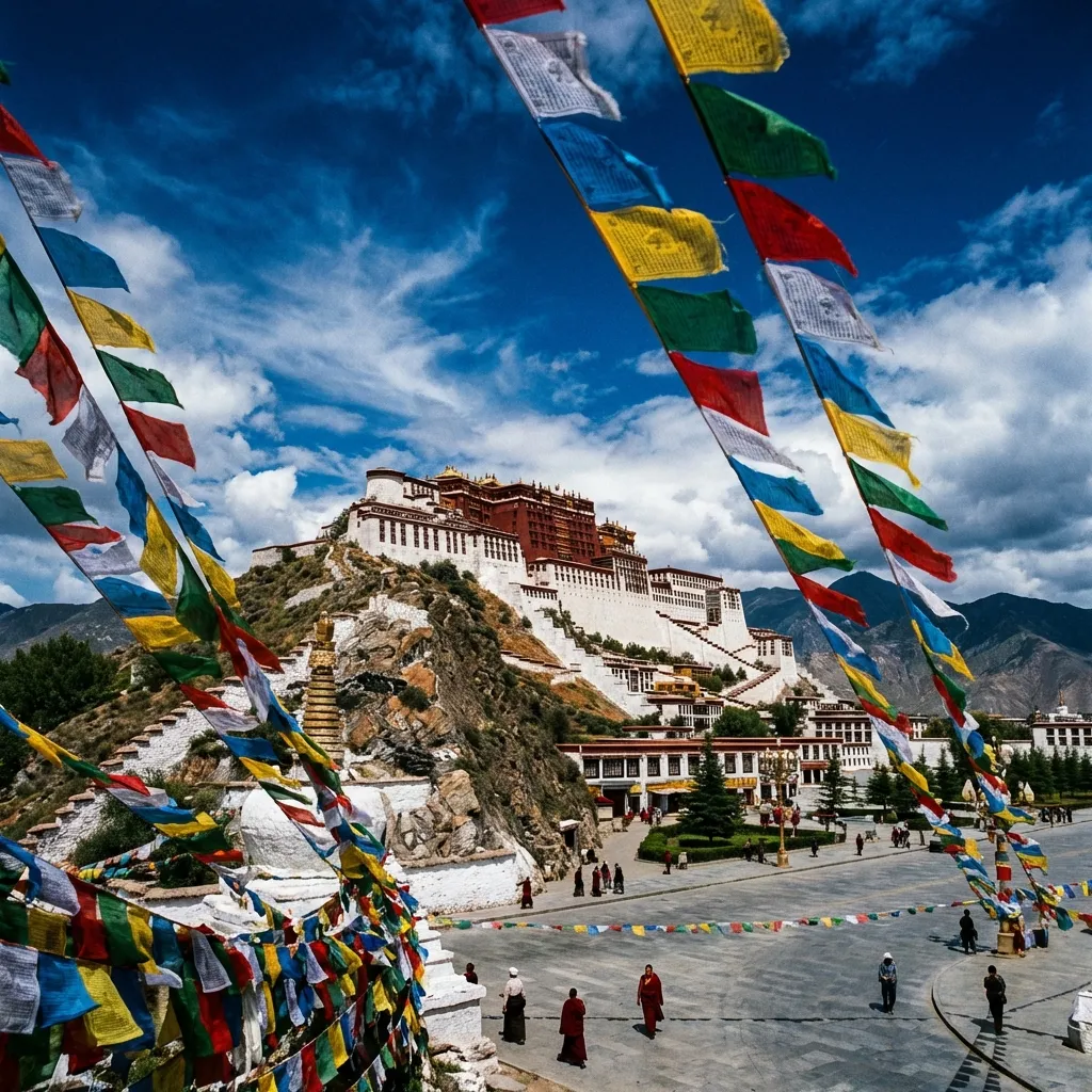 Palacio de Potala en Lhasa