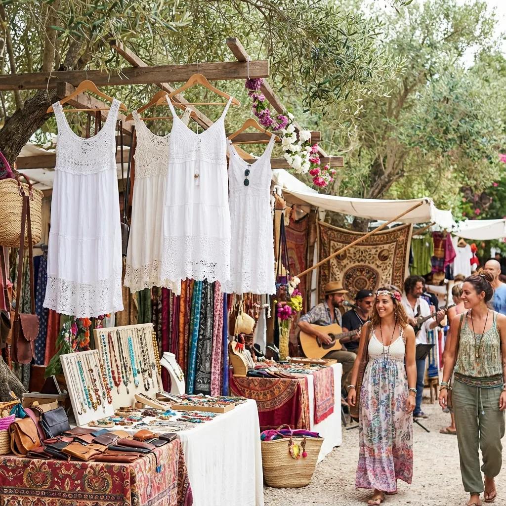 Mercadillos de Ibiza: Guía de Compras (Las Dalias vs Punta Arabí)
