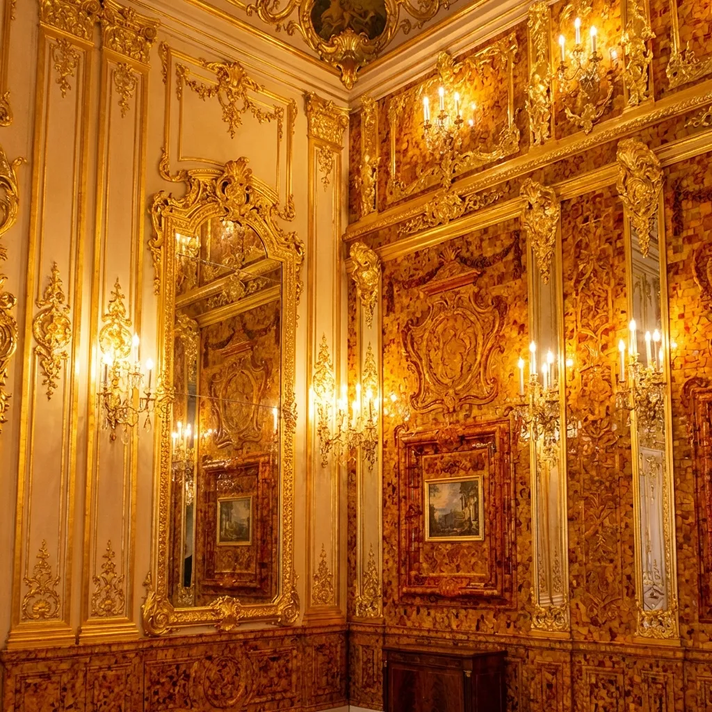 Recreación de la Cámara de Ámbar