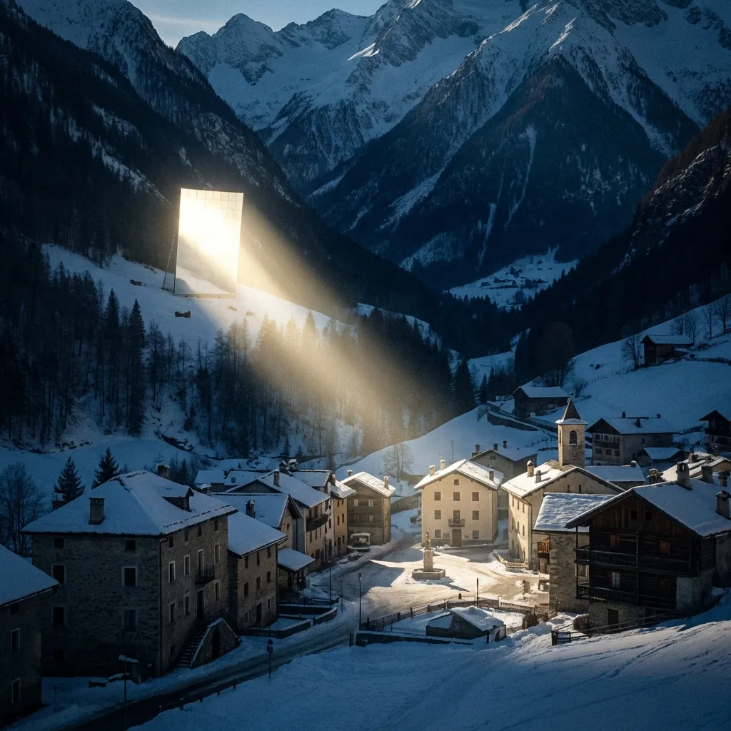 El Pueblo con Sol Artificial