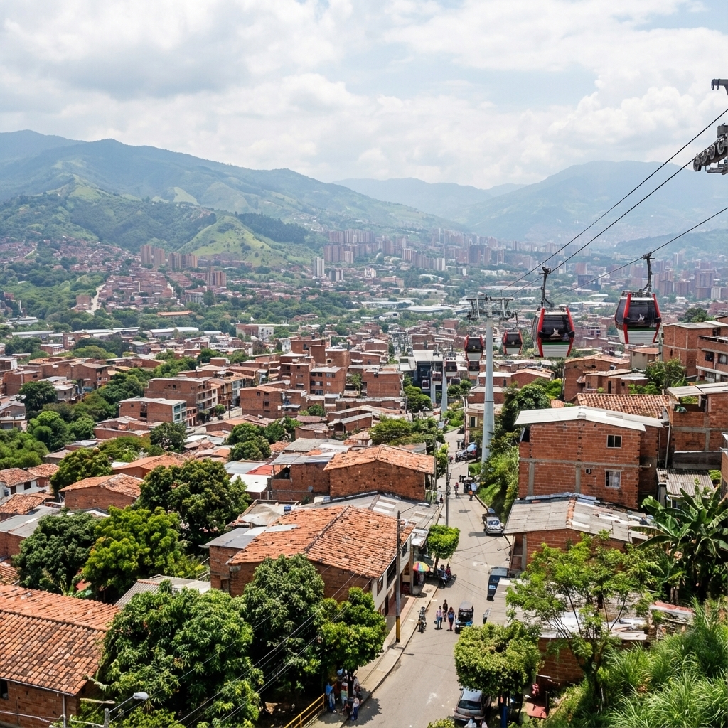 Medellín y Metrocable