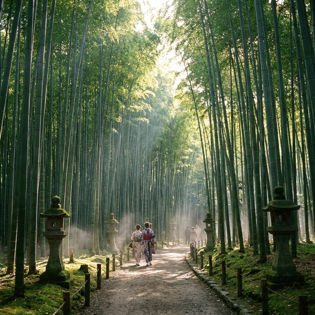 Bosque de Bambú de Arashiyama