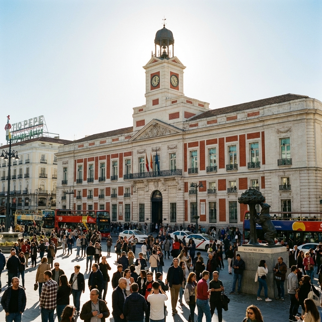 El reloj de la Puerta del Sol, testimonio de la historia de Madrid y epicentro de la Nochevieja española