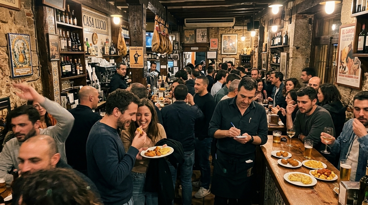 La calle Ponzano combina tabernas de toda la vida con los conceptos gastronómicos más vanguardistas